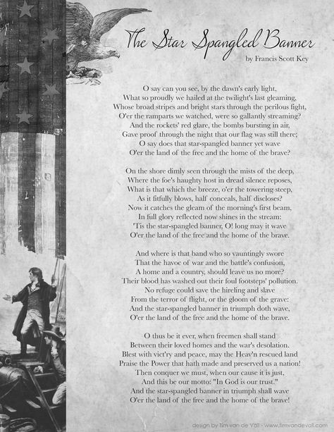 The Star Spangled Banner Lyrics | Social Studies Printables Star Spangled Banner Lyrics, Banner Lyrics, Social Studies Printables, The Star Spangled Banner, Francis Scott Key, Lyrics Poster, Star Banner, Banner Printable, Social Studies Classroom