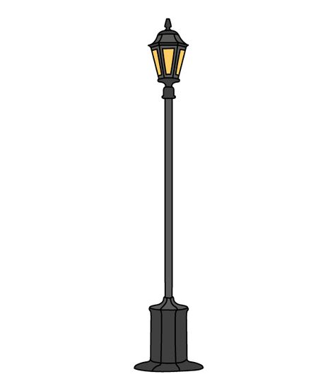 How to Draw a Street Lamp - Step 15 Organisation, Street Lamp Drawing, Lamp Drawing, Street Lamp Post, Fire Drawing, Beautiful Night Images, Digital Borders Design, Street Lamp, Winter Art