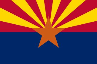 Arizona State Flag, Arizona Flag, Best Nursing Schools, State Of Arizona, United States Flag, Flag Vector, School Tops, Flag Logo, Arizona State