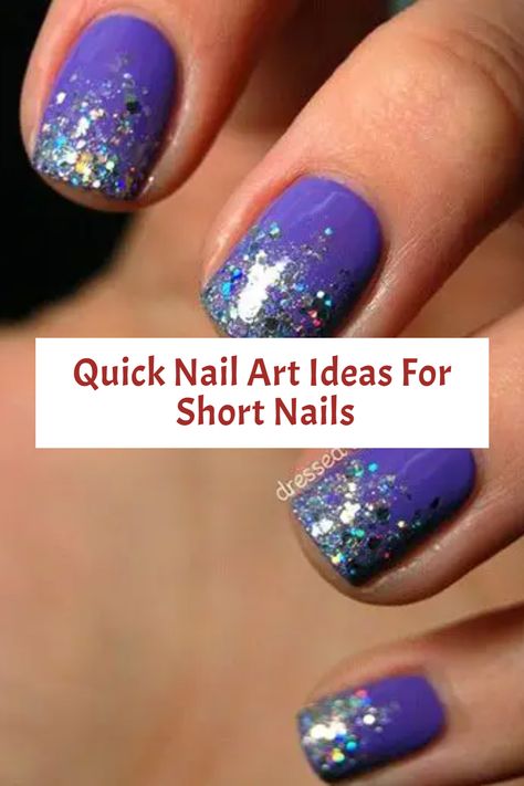 Super Short Nail Designs Simple, Cute Easy Short Nail Designs, Simple Fingernail Designs, Gel Moment Nails Art Designs, Easy Diy Nail Designs For Beginners, Dip Manicure Ideas For Short Nails, Gel Nail Art Designs Easy, Regular Nail Polish Ideas Short Nails, Simple Nail Art Designs For Short Nails