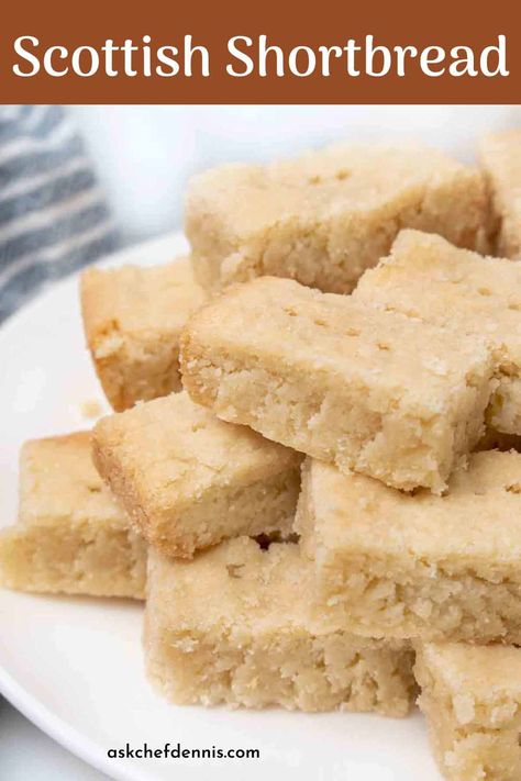 Traditional Scottish Shortbread, Traditional Shortbread Recipe, Best Shortbread Cookie Recipe, Scottish Shortbread Cookies, Scottish Shortbread, Classic Peanut Butter Cookies, Shortbread Recipe, Buttery Shortbread Cookies, Scottish Recipes