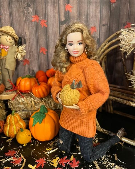 Barbie Fall Aesthetic, Barbie Doll Wallpaper, Barbie Humor, Happy Hobbies, Doll Wallpaper, Liv Dolls, Barbie Face, Barbie Dollhouse, Halloween Dolls