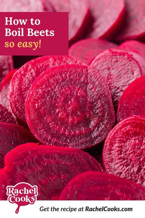 Of all the ways to cook beets, boiling them might just be the easiest! Here’s how to boil beets to use in salads, pasta, hummus, and more. How To Cook Fresh Beets From The Garden, Cooking Beets Boil, Boiled Beets Recipe, How To Cook Beets On The Stove, How To Cook Fresh Beets, How To Cook Beets, Pasta Hummus, Boil Beets, Boiled Beets