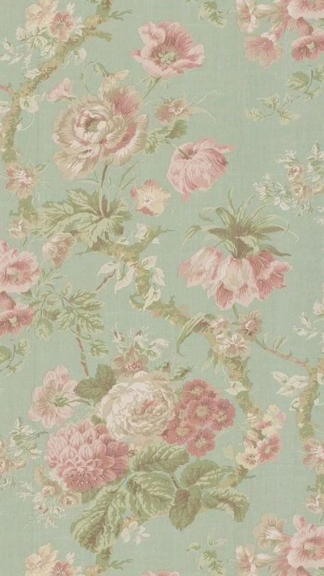 Vintage Wallpaper Patterns, Wallpapers Cute, Shabby Chic Wallpaper, Floral Wallpapers, Victorian Wallpaper, Vintage Floral Wallpapers, Chic Wallpaper, Patterns Wallpaper, Cute Patterns