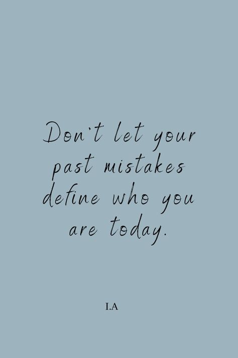 Positive, motivational, inspirational, quotes Past Mistakes Quotes, Restart Quotes, Quotes About Making Mistakes, The Past Quotes, Mistakes In Life, Do Good Quotes, Live And Learn Quotes, Regret Quotes, Mistake Quotes