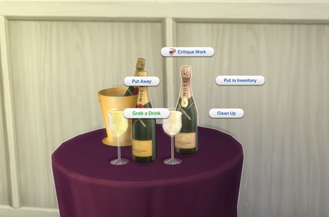 Functioinal Champagne - Mods - The Sims 4 - CurseForge Sims 4 Champagne Cc, Sims 4 Debug Items, Sims 4 Champagne, Sims 4 Cc Alcohol Mod, Sims 4 Wine Mod, Sims 4 Buffet Cc, Sims 4 Drinking Mod, Sims 4 Alcohol Mod, Sims 4 Mods Alcohol