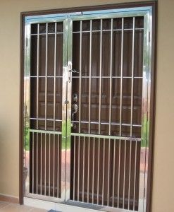 Solutions in Door Grilles and Gate | Powder Coated Grill and Gate | Stainless Steel Grill | Stainless Steel Gates | Puchong | Damansara | Old Klang Road Stainless Steel Door Design, Iron Window Grill, Stainless Steel Fabrication, Stainless Steel Gate, Door Grill, Steel Door Design, Balcony Grill, Balcony Grill Design, Grill Door Design