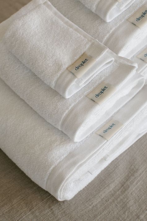 (1) 100% organic cotton bath goods - Droplet Home Goods – Tagged "bath" Price Tag Design, Hotel Towels, Towel Sets, Bath Towels Luxury, Baby Towel, 자수 디자인, Luxury Towels, Tag Design, Towels Design