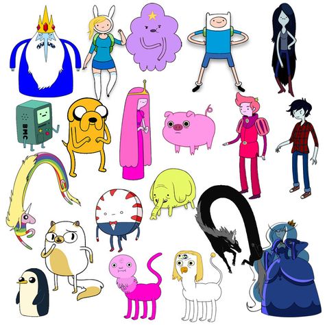 All of the characters combined! Adventure Time Birthday Party, Adventure Time Birthday, Adventure Time Drawings, Time Clipart, Adventure Time Style, Baby Cartoon Characters, Adventure Time Tattoo, Hulk Character, Circus Characters