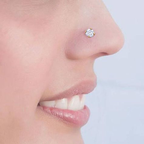 Piercings Nose, Tiny Nose Studs, Tiny Nose, New Piercing, Straight Nose, Gold Nose Stud, Nose Pin, Nose Ring Stud, Nose Stud