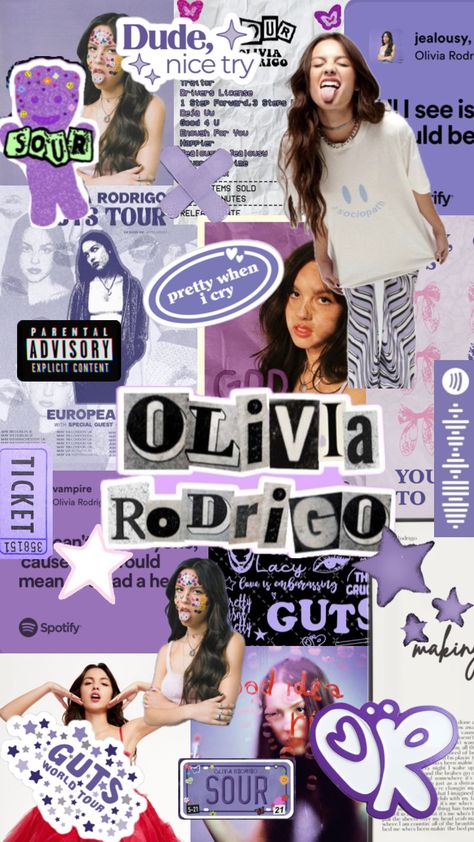 Olivia Rodrigo wallpaper !! @sbthrn0101 A Serbian Film, Olivia Rodrigo Wallpaper, Olivia Lyrics, Olivia + Core + Aesthetic, Purple Wallpaper Iphone, Cute Simple Wallpapers, Celebrity Wallpapers, Iphone Wallpaper Girly, Cute Wallpaper For Phone