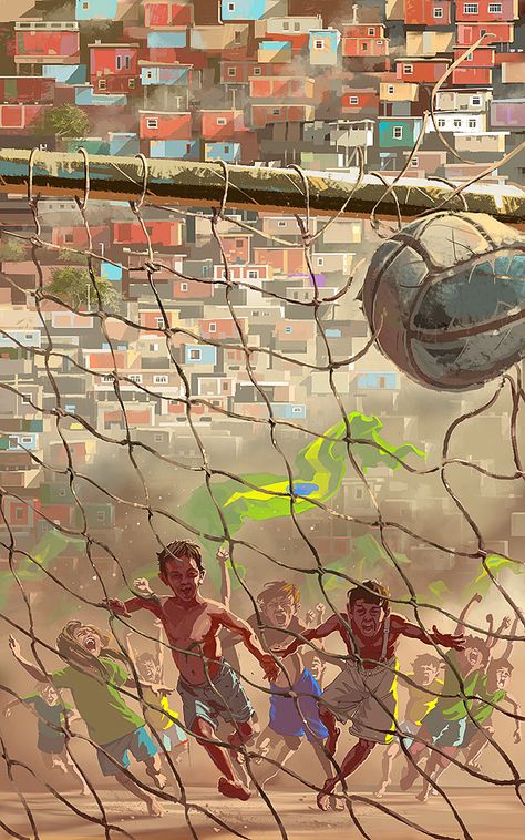 Favelas Brazil, Vw R32, Street Football, Street Soccer, Brazil Culture, Football Artwork, Soccer Photography, Cr7 Messi, Soccer Art