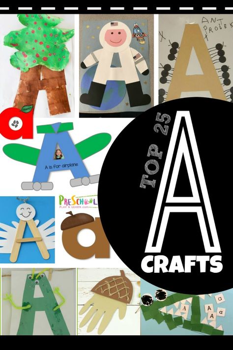 Letter Crafts, Montessori, Alligator Crafts, Preschool Letter Crafts, Ant Crafts, Abc Crafts, Alphabet Letter Crafts, Airplane Crafts, Alphabet Learning