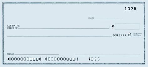 Blank Check Template, Cheque Template, Blank Cheque, Check Template, Payroll Template, Printable Checks, Blank Check, Credit Card Hacks, Tissue Types