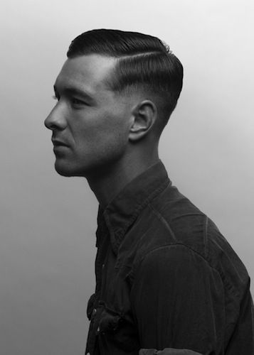 I've noticed that a lot of men have been getting these haircuts, mostly those going or coming from the war. Haircuts Male, Military Haircuts Men, Fade Undercut, Military Hair, High And Tight Haircut, Military Haircut, 1920s Hair, 1940s Hairstyles, High Fade