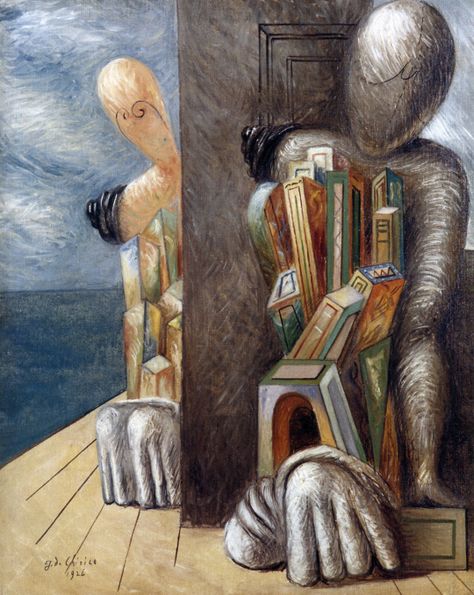 Visitors Casino Pencil Photography, Giorgio De Chirico, Metaphysical Art, Psy Art, Max Ernst, Art Ancien, Italian Painters, Paper Pen, Painting Gallery