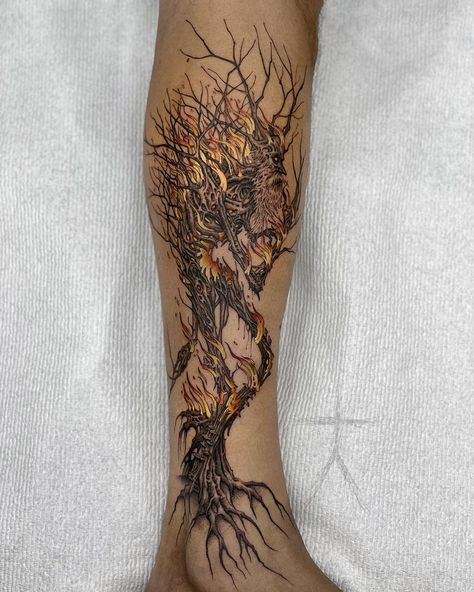 Ent Tattoo Lord Of The Rings, Ent Tattoo, Left Arm Tattoos, Tree Tattoos, Leg Tattoo, Current Location, Arm Tattoos, Tree Tattoo, Tattoo Inspo