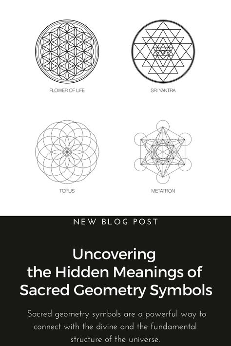 Uncovering the hidden meanings of sacred geometry symbols. New story on Medium. Sacred geometry symbols are a powerful way to connect with the divine and the fundamental structure of the universe. Symbols Of The Universe, Secret Geometry Tattoo Design, Sacred Geometry Symbols Meaning, Alchemy Symbols Sacred Geometry, How To Draw Sacred Geometry, Flower Of Life Meaning, Sacred Geometry Universe, Navajo Symbols, Sacred Geometry Art Mandalas