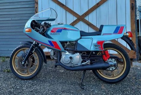 1 Owner – 1981 Ducati Pantah 500SL | Bike-urious Ducati Pantah, Hard To Find, Ducati, Twins, Bike, Things To Come, History, Vehicles