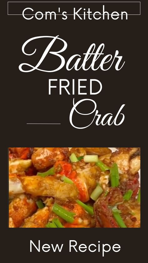 Craving some Asian-inspired seafood? Try this recipe for batter fried crab! This batter fried crab recipe is inspired by the flavors of Asia. The crispy batter and tender crab meat are perfectly complemented by the sweet, spicy, and savory sauce. Fried Crab Batter Recipe, Fried Crabs Recipe, Blue Crab Recipes, Fried Soft Shell Crab, Fried Crab, Crab Recipe, Fried Pork Belly, Soft Shell Crab, Batter Recipe