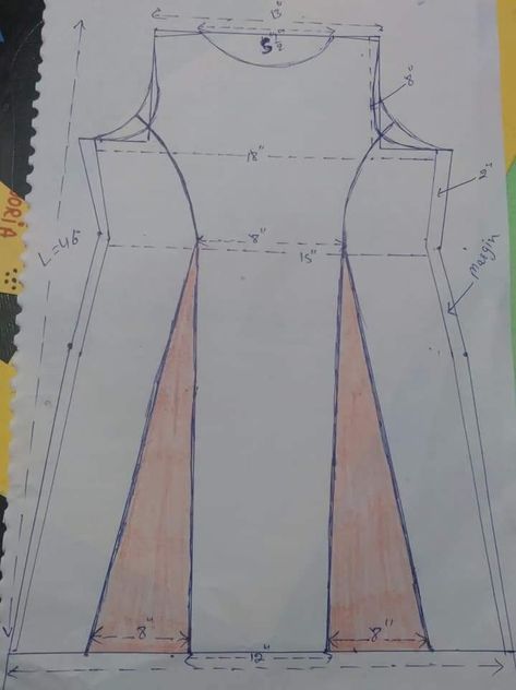 Clothing Pattern Design, Sewing Measurements, Dress Patterns Diy, Easy Dress Sewing Patterns, Fashion Illustration Tutorial, Sewing Collars, Dress Sewing Tutorials, Latest Model Blouse Designs, Latest Dress Design