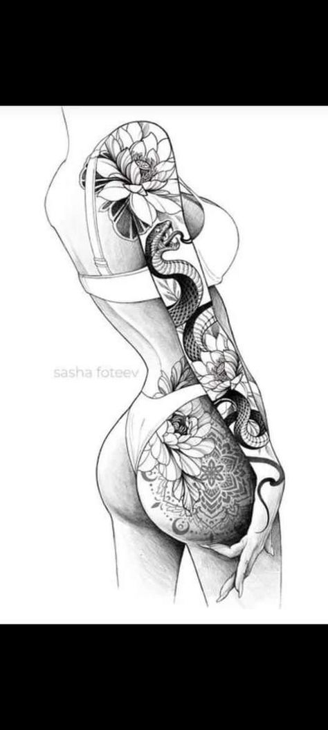 Mode Poses, Arm Sleeve Tattoos For Women, Hip Thigh Tattoos, Full Leg Tattoos, Pretty Hand Tattoos, Inspiration Tattoos, Tattoos Geometric, Spine Tattoos For Women, Moth Tattoo