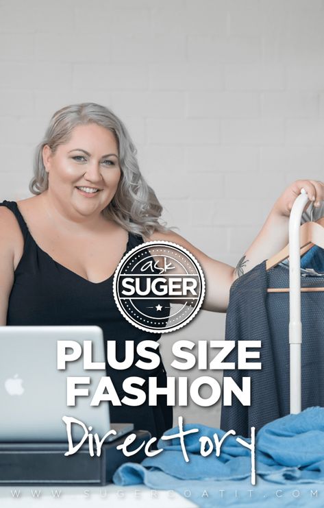 Suger's bumper plus size fashion directory • Suger Coat It Plus Size Stores, Plus Size Clothing Stores, Womens Clothing Websites, Affordable Plus Size Clothing, Plus Size Cocktail Dresses, Summer Dresses For Wedding Guest, Plus Size Winter, Plus Size Brands, Plus Size Boutique