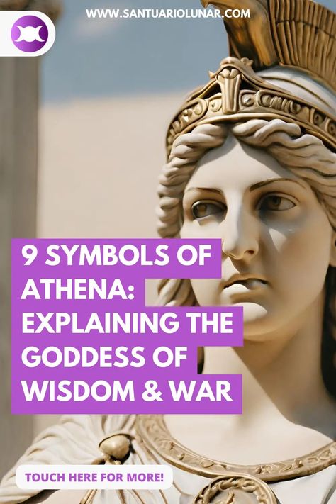 9 Symbols of Athena: Explaining the Goddess of Wisdom & War Athena Symbol, Athena Greek Goddess, Athena Tattoo, Athena Goddess Of Wisdom, Greek Goddess Of Wisdom, Powerful Symbols, Goddess Symbols, Greek Symbol, Goddess Of Wisdom