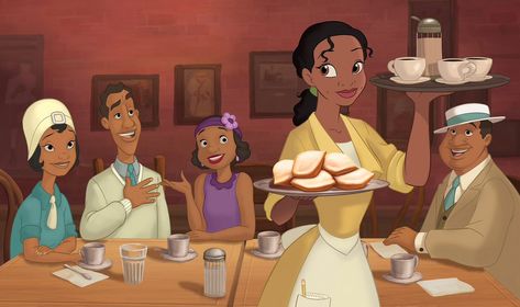 Tiana’s New Orleans Beignets Recipe from The Princess and The Frog – FOOD is Four Letter Word Tiana And Naveen, Tiana Disney, Disneyland Rides, Princesa Tiana, Disney Princess Tiana, Tema Disney, Animation Disney, Disney Icons, Film Disney