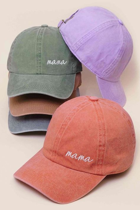 Mama Hat Personalized Baseball Cap Embroidery Cap - Etsy Mama Hat, Closet Candy Boutique, Embroidery Caps, Embroidery Baseball, Mom Hats, Personalized Baseballs, Graphic Tee Dress, Embroidered Baseball, Panel Hat