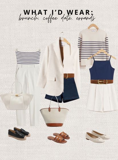 Preppy Summer Outfits For Women, Nautical Fashion Women, 50s Outfit, Sweaters Outfit, Sarah Vickers, Summer Shandy, Holiday Outfits Summer, Capsule Wardrobe Women, Nautical Outfits