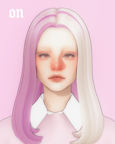 Sim4 Mods, Kawaii Hairstyle, Nuh Uh, Sims 4 Anime, Pelo Sims, Sims 4 Body Mods, Sims 4 Cc Folder, Cartoon Hair, Sims 4 Characters