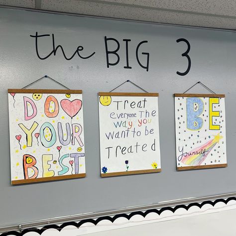 BRITT (@miss5th) • Instagram photos and videos Whole Group Classroom Management, Our Class Promise, Mindful Classroom, Classroom Promise, Class Promise, Beginning Of The Year Activities, Groups Of Three, Mindfulness Classroom, Group Discussion