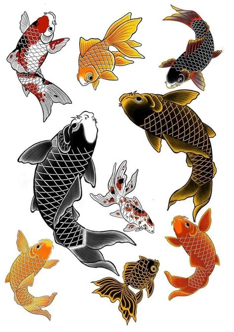 Irezumi Koi Tattoo Design, Irezumi Koi Tattoo, Tattoo Fish Japan, Koifish Japanese Tattoo, Japanese Koi Fish Drawing, Fish Tattoo Japanese, Koi Irezumi, Koi Fish Japanese Tattoo, Japanese Koi Tattoo