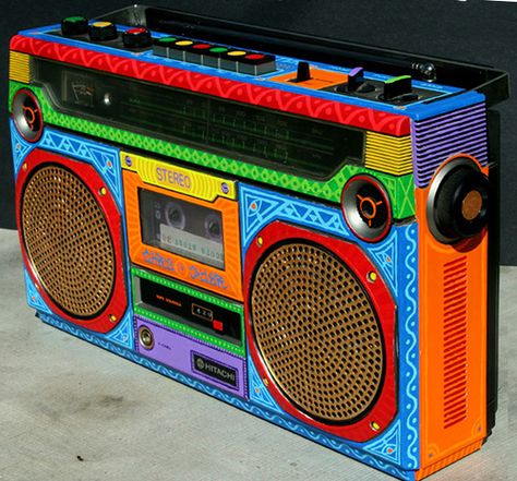 Trippy Boom Box | Flickr - Photo Sharing! Prince When Doves Cry, Eurythmics Sweet Dreams, Bob Black, What I Like About You, 80's Party, Boom Box, School Memories, Boom Boom, Dj Equipment