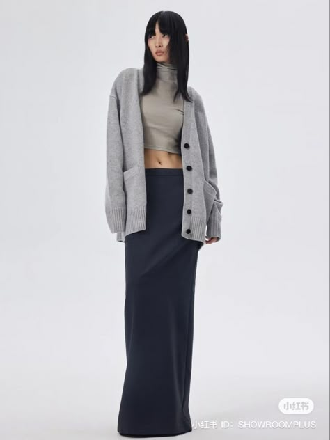 Acubi Fashion Maxi Skirt, Dynasty Fallon, Fashion Aesthetics, Mode Inspo, Basic Outfits, Looks Style, Audrey Hepburn, Look Cool, Look Fashion