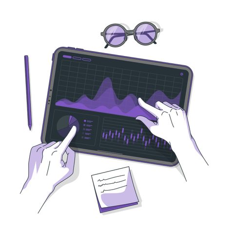 Analytics Dashboard, Illustration Story, Web Analytics, Internet Technology, Concept Illustration, Business Illustration, Data Analytics, Data Analysis, Web Marketing