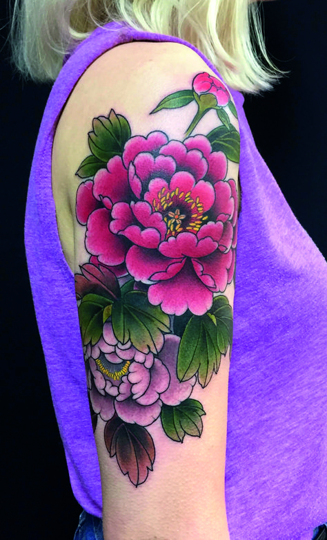 160+ Gorgeous Peony Tattoos Designs With Meanings (2022) - TattoosBoyGirl Peony Flower Tattoos, Boys With Tattoos, Most Beautiful Flower, Garden Tattoos, Garden Tattoo, Beautiful Flower Tattoos, Motif Art Deco, Floral Tattoo Sleeve, London Tattoo