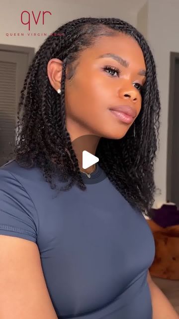 Qvr Hair Twist, Medium Length Twist Braids Hairstyles, Kinking Braids Hair Styles, Two Strand Twist Extensions, Afro Bulk Twist, Afro Bulk Twist Hairstyles, Qvr Hair, Box Braids Twist, Twist Extensions