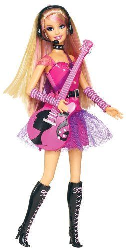 Barbie I Can Be a Rock Star Barbie I Can Be, Pink Guitar, Barbie Outfits, Barbie Costume, Barbie Toys, Barbie Party, Barbie Fashionista, Beautiful Barbie Dolls, Barbie Dream