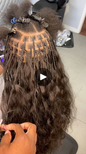 Bora bora braids 😍😍 I love this style ❤️ #crochethairstyles #hairbraider | Braids by Antoinette | Braids by Antoinette · Original audio Bora Bora Braids Tutorial, Bora Bora Braids Bob, Short Bora Bora Braids, Bora Bora Braids Human Hair, Bora Bora Braids, Bora Braids, Hair Braider, Braid Tutorial, Boho Braids