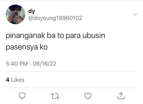 Tagalog Memes Funny, Twitter Au, Memes Tagalog, Funny Tweets Twitter, Funny Text Pictures, Tagalog Quotes Hugot Funny, Funny Quotes Tumblr, Short Instagram Quotes, Funny Words To Say