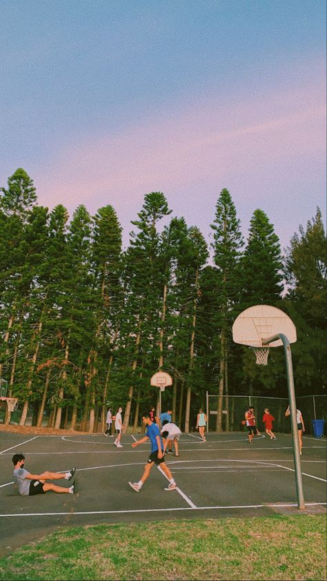 Summer Camp Sports, Adventure Pictures, Wizarding Schools, June Brown, Summer Basketball, Outdoor Basketball Court, Basketball Motivation, Adventure Picture, Squad Photos