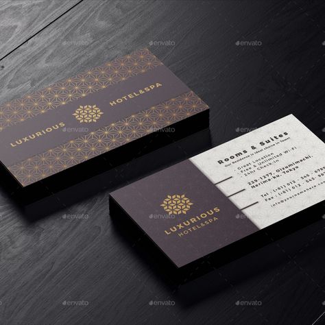 Elegant Business Card for Hotel and Apartment or Suites Luxury Card Design, Hotel Business Card, Ad Apartment, Business Elegant, Hotel Business, Hotel Card, Premium Hotel, Visiting Card Design, Visiting Card