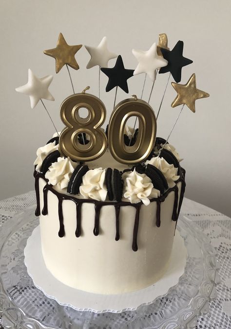 Mens 80 Birthday Cake, 70th Birthday Cake For Grandpa, Birthday Cakes For Men 70th, Cake Design For 80th Birthday, 80 Birthday Party Ideas For Men Cake, 80th Cake Ideas, Cakes For 80th Birthday Man, 80th Cake Ideas For Men, 80th Birthday Cake For Men Simple