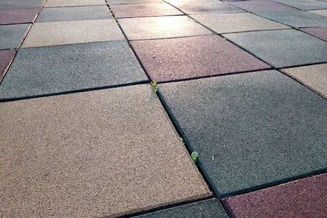 Patio Material Options, Paver Tiles Outdoor, Patio Materials Ideas, Patio Floor, Outdoor Flooring Ideas Inexpensive, Outside Flooring Ideas, Non Slippery Outdoor Tiles, Deck Floor Covering Ideas, Outdoor Tiles Over Concrete