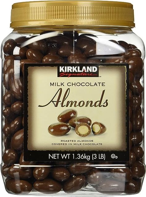 Chocolate Covered Almonds, Nut Snacks, Grocery Foods, Chocolate Sweets, Roasted Almonds, Chocolate Almonds, Food Obsession, Chocolate Candy, Milk Chocolate