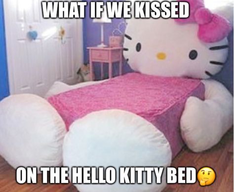 Hello Kitty Bed, Hello Kitty, Kitty, Bedroom, Bed