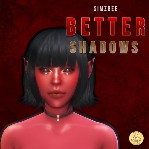 Better Shadows | Simzbee on Patreon Skin Overlay, Skin Details, Sims 4 Clothing, I Love A, Love A, Sims 4, Skin Tones, Feel Like, The Darkest