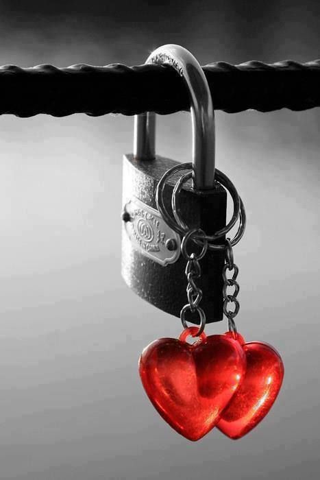 "When she gives her heart she gives it completely." Ty A Ja, Color Splash Photography, Heart Lock, I Love Heart, Heart Images, Key To My Heart, Body Inspiration, Two Hearts, Heart Wallpaper